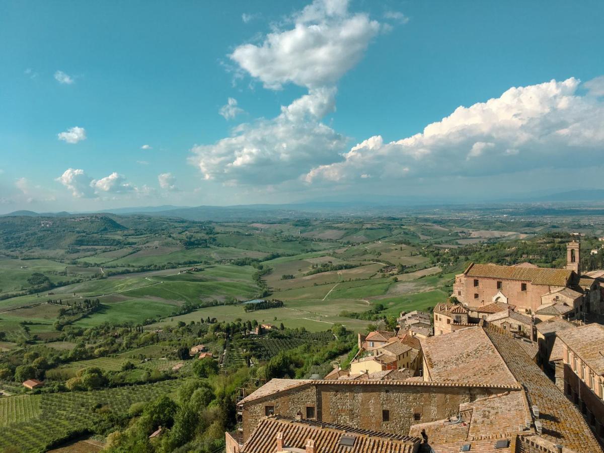 Il Palco Montepulciano, Vista Incredibile, 150Mt Da Piazza Grande Appartamento Esterno foto