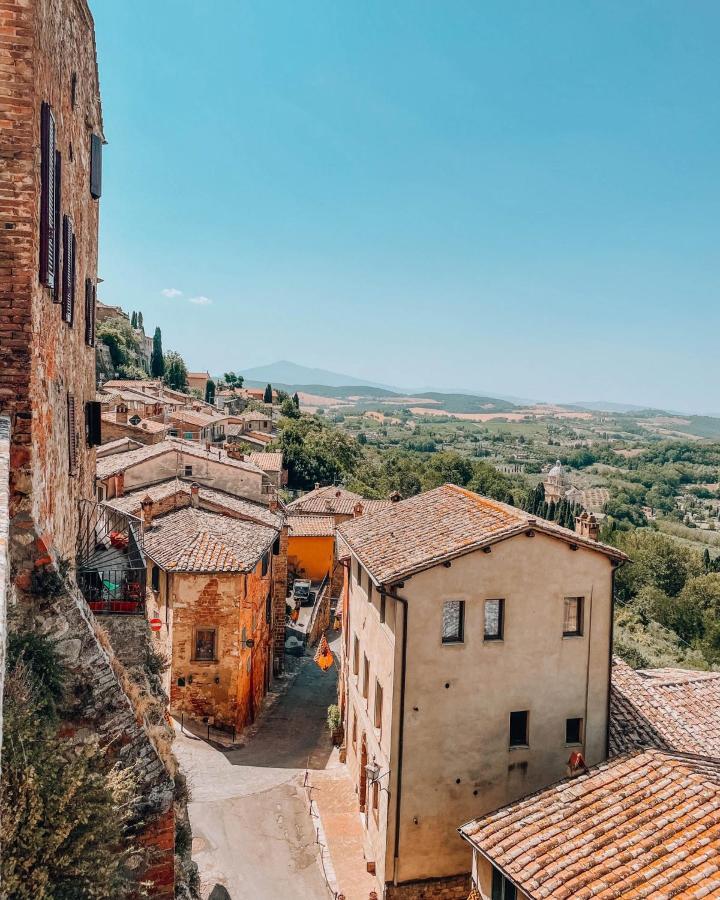 Il Palco Montepulciano, Vista Incredibile, 150Mt Da Piazza Grande Appartamento Esterno foto