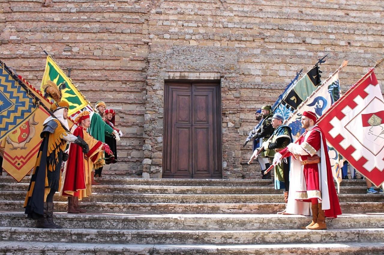 Il Palco Montepulciano, Vista Incredibile, 150Mt Da Piazza Grande Appartamento Esterno foto